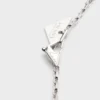 Náhrdelník s přívěskem Eternal Gold Micro Triangle z bílého zlata a diamantů Náhrdelník s přívěskem Eternal Gold Micro Triangle z bílého zlata a diamantů