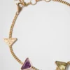 Náramek Eternal Gold Chain ze žlutého zlata a polodrahokamů Náramek Eternal Gold Chain ze žlutého zlata a polodrahokamů