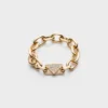 Náramek Eternal Gold Chain ze žlutého zlata s diamanty Náramek Eternal Gold Chain ze žlutého zlata s diamanty
