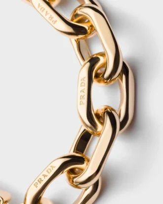 Náramek Eternal Gold Chain ze žlutého zlata s diamanty