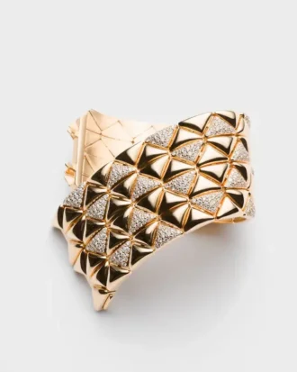 Náramek Eternal Gold – žluté zlato a diamanty