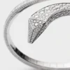 Náramek Eternal Gold Snake z bílého zlata a diamantů Náramek Eternal Gold Snake z bílého zlata a diamantů