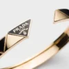 Náramek Eternal Gold z žlutého zlata s keramickými prvky Náramek Eternal Gold z žlutého zlata s keramickými prvky
