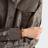 Náramek z kůže Saffiano