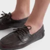 Šněrovací boty Shuffle ze starožitně vypadající kůže Šněrovací boty Shuffle ze starožitně vypadající kůže