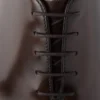 Šněrovací boty z broušené kůže Šněrovací boty z broušené kůže