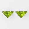 Náušnice Couleur Vivante – bílé zlato s peridotem Náušnice Couleur Vivante – bílé zlato s peridotem