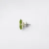 Náušnice Couleur Vivante – bílé zlato s peridotem Náušnice Couleur Vivante – bílé zlato s peridotem