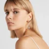 Náušnice Eternal Gold Drop ze žlutého zlata s diamanty a ametystem Náušnice Eternal Gold Drop ze žlutého zlata s diamanty a ametystem