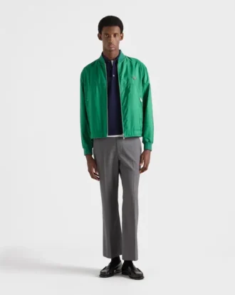 Oboustranná bomber bunda z materiálu Re-Nylon