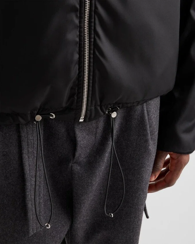 Oboustranný kardigan z fleece a kašmírové směsi Oboustranný kardigan z fleece a kašmírové směsi
