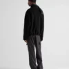 Oboustranný kardigan z fleece a kašmírové směsi Oboustranný kardigan z fleece a kašmírové směsi