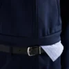 Oboustranný opasek z kůže Saffiano Oboustranný opasek z kůže Saffiano