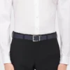 Oboustranný opasek z kůže Saffiano Oboustranný opasek z kůže Saffiano