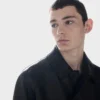 Oversized kožený kabát Oversized kožený kabát