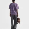 Oversized pruhované tričko z džerzeje Oversized pruhované tričko z džerzeje