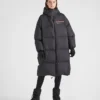 Oversized technický péřový kabát z Re-Nylonu