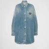 Oversizedová košile z organického denimu Oversizedová košile z organického denimu