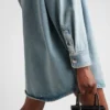 Oversizedová košile z organického denimu Oversizedová košile z organického denimu