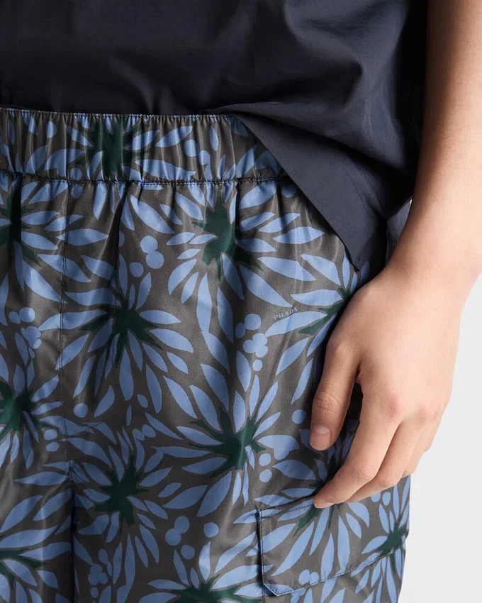 Plavky z potištěného materiálu Re-Nylon Plavky z potištěného materiálu Re-Nylon