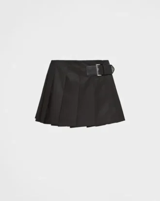 Plisovaná minisukně z Re-Nylonu