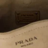 Plátěná a kožená taška přes rameno Prada Route Plátěná a kožená taška přes rameno Prada Route
