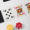 Pokerová sada z kůže Saffiano Pokerová sada z kůže Saffiano