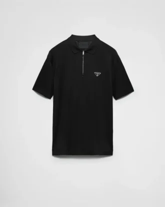 Polo tričko Piqua s detaily z materiálu Re-Nylon