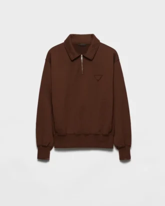 Polo tričko z bavlněného fleece Polo tričko z bavlněného fleece