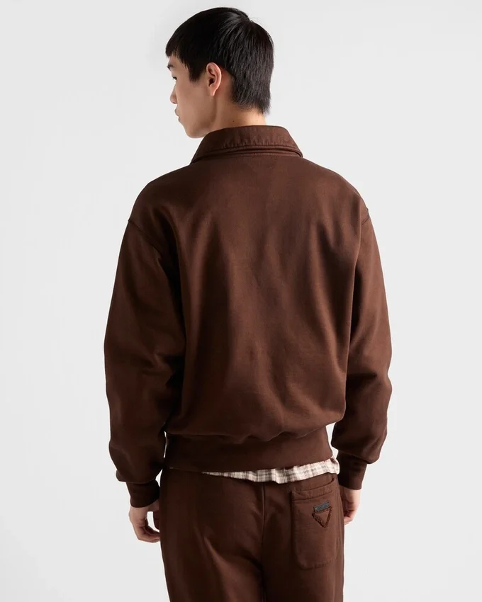 Polo tričko z bavlněného fleece Polo tričko z bavlněného fleece