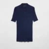 Polo tričko z žebrované bavlny Polo tričko z žebrované bavlny