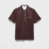 Polo tričko z lisle bavlny Polo tričko z lisle bavlny