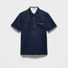 Polo tričko z lisle bavlny Polo tričko z lisle bavlny