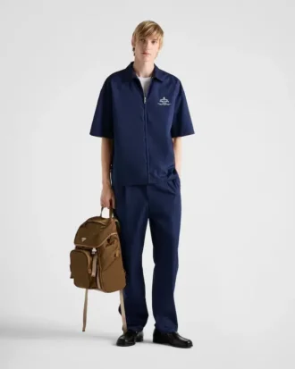 Popelínové kalhoty