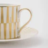 Porcelánový čajový šálek – pruhy Porcelánový čajový šálek – pruhy
