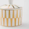 Porcelánová cukřenka – pruhy Porcelánová cukřenka – pruhy
