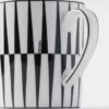 Porcelánový hrnek – pruhy Porcelánový hrnek – pruhy