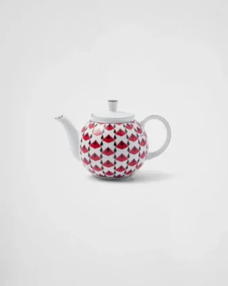 Porcelánová konvice – Vienna Red