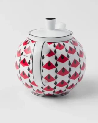 Porcelánová konvice – Vienna Red