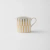 Porcelánová konvička na mléko – pruhy Porcelánová konvička na mléko – pruhy