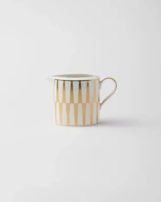 Porcelánová konvička na mléko – pruhy
