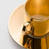 Porcelánový šálek na kávu – ryzí zlato Porcelánový šálek na kávu – ryzí zlato