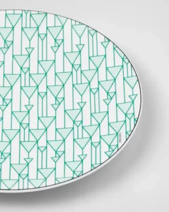 Porcelánový podtalíř – Vienna Green