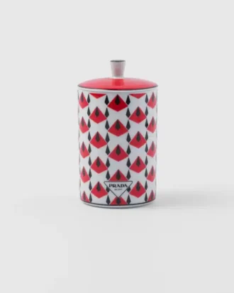 Porcelánová vonná svíčka – Vienna Red