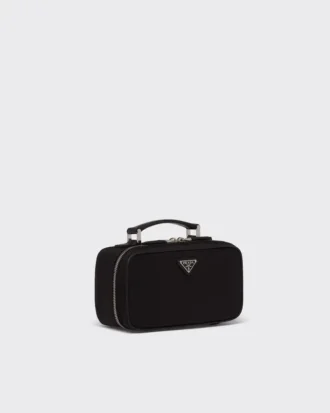 Pouzdro na ruční činky z materiálu Re-Nylon a kůže Saffiano