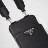 Pouzdro na smartphone z kůže Saffiano Pouzdro na smartphone z kůže Saffiano