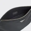 Pouzdro z materiálu Re-Nylon a kůže Saffiano