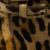 Prada Bonnie Středně velká kabelka z potištěné kůže Prada Bonnie Středně velká kabelka z potištěné kůže