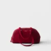 Prada Bowling Medium Suede Bag Prada Bowling Medium Suede Bag