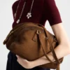 Prada Bowling Medium Suede Bag Prada Bowling Medium Suede Bag